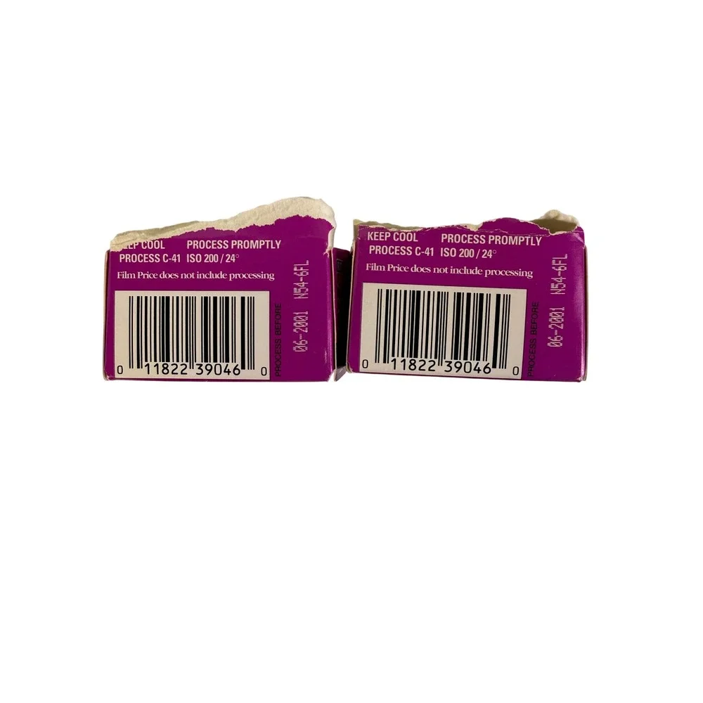 35mm Color Print Film ISO 200 24 Exposure NOS Lot of 2 Rite Aid Expired
